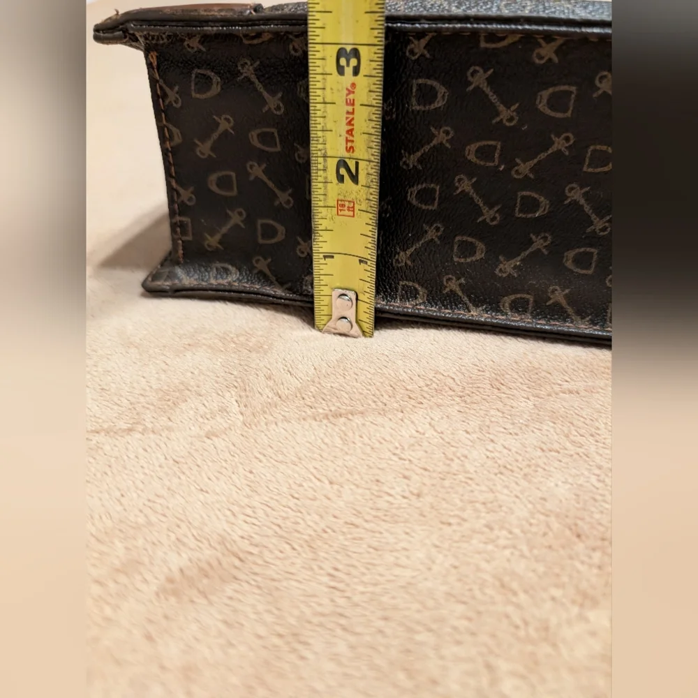 Vintage 1970's "Why Browns" Cosmetic Bag - Picture 5 of 16